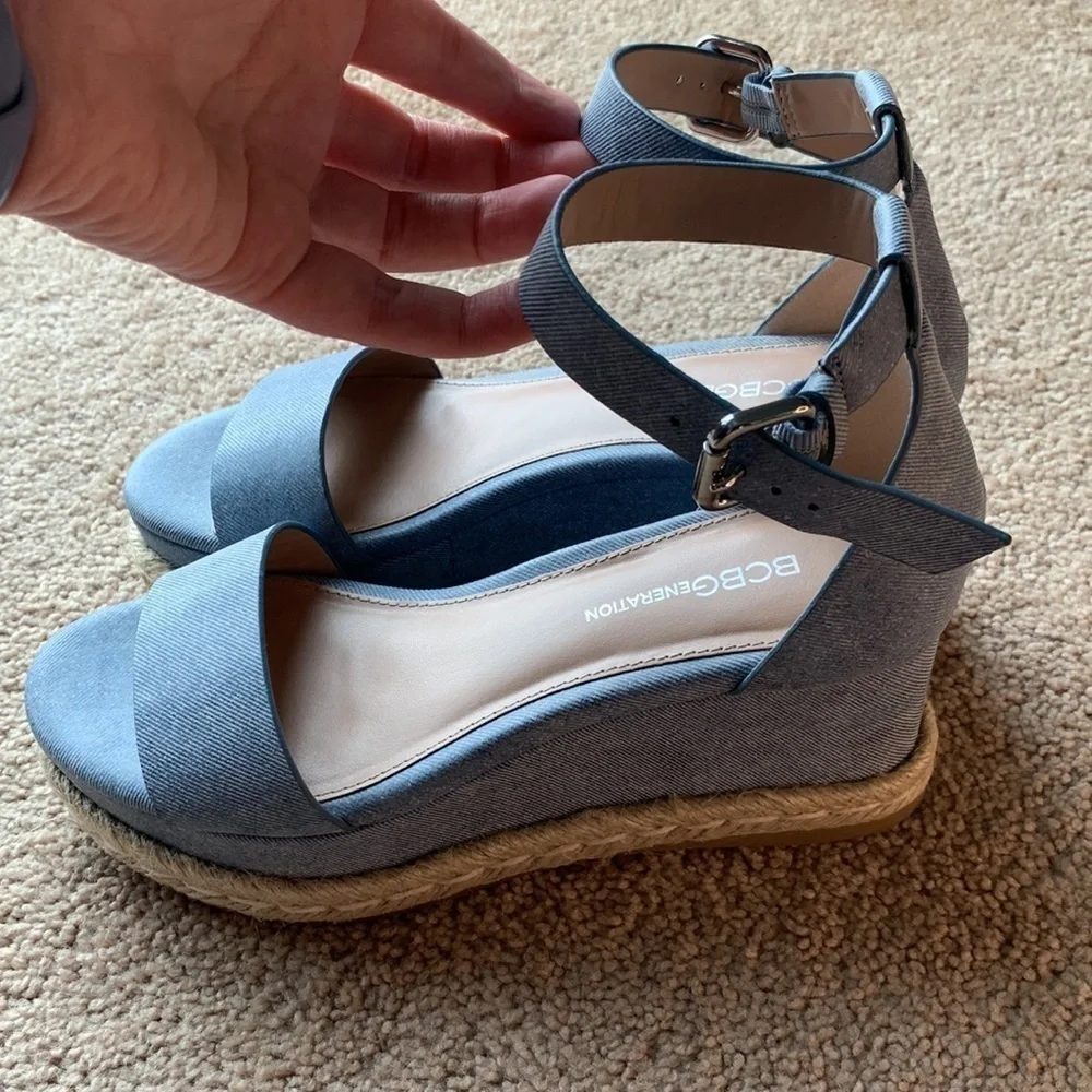 BCBGeneration Addie Espadrille platform sandals